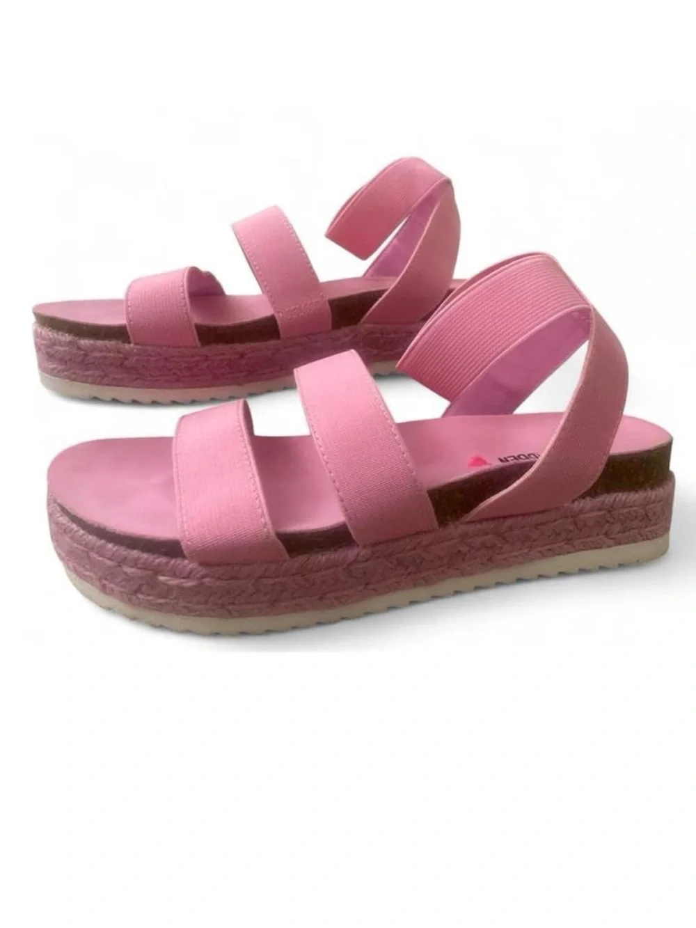 Pink sandals